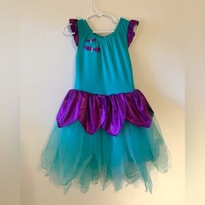 Gymboree Turquoise Purple Costume Fairy Dress Dragonfly size 5-6 Halloween